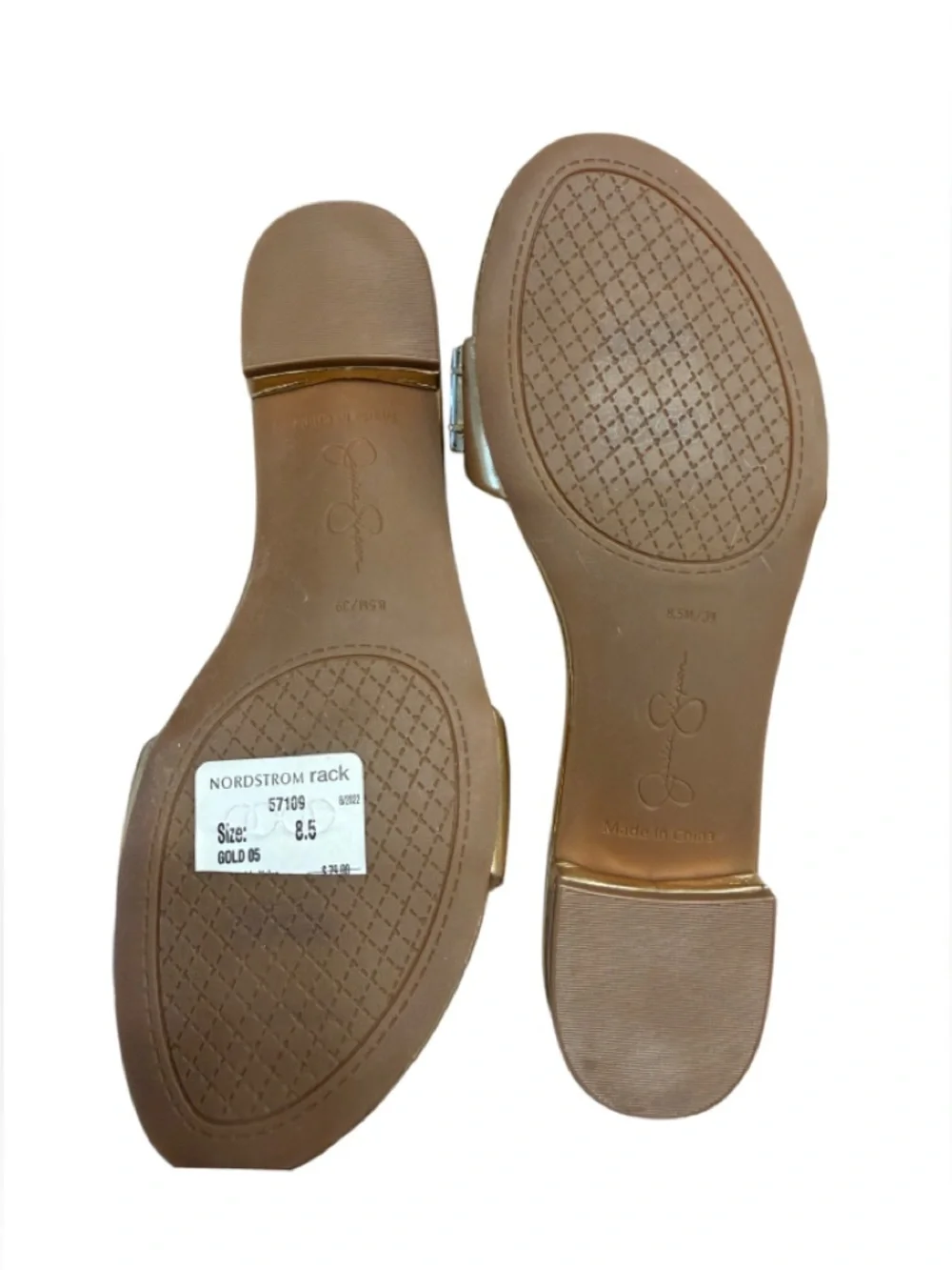 JESSICA SIMPSON AMILLE FLAT SANDAL NWT